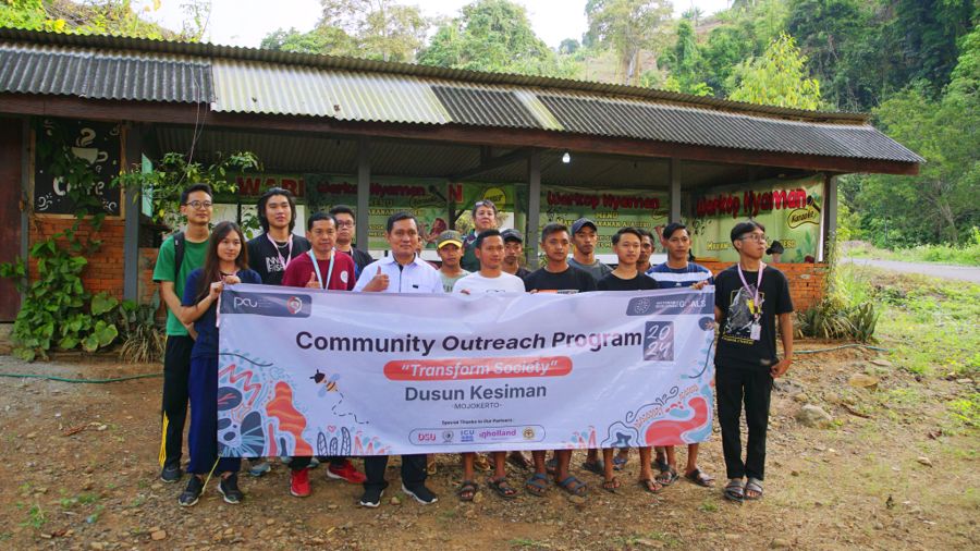 iCOP freshwater fish farming training with the community of Dusun Kesiman